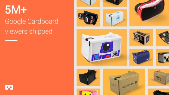 Google Cardboard: 5mln sprzedanych egzemplarzy!