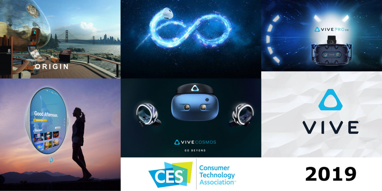 HTC Vive Pro EYE, Vive Cosmos, VivePort Infinity, Firefox Reality, Origin, Vive. Konferencja HTC na CES 2019.